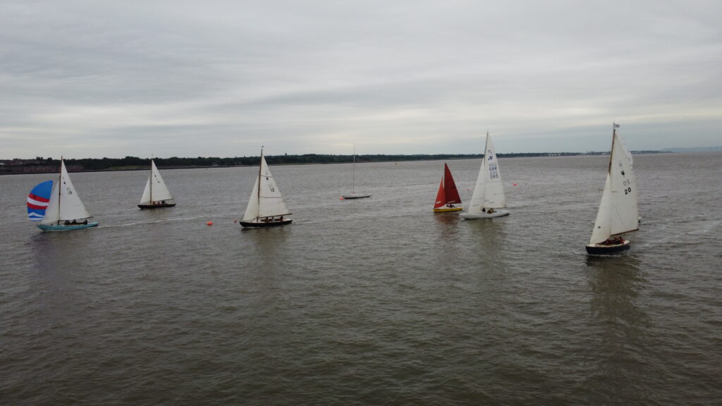 Etchells Mylnes and Squibs Sailing on the Mersey