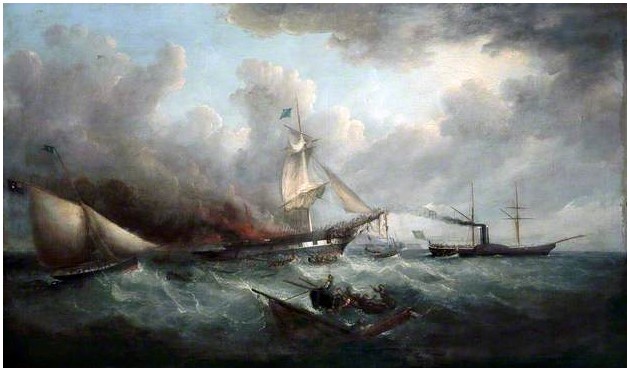 The Wreck of the Ocean Monarch - Henry Melling